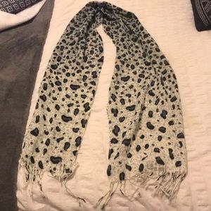 Animal print scarf